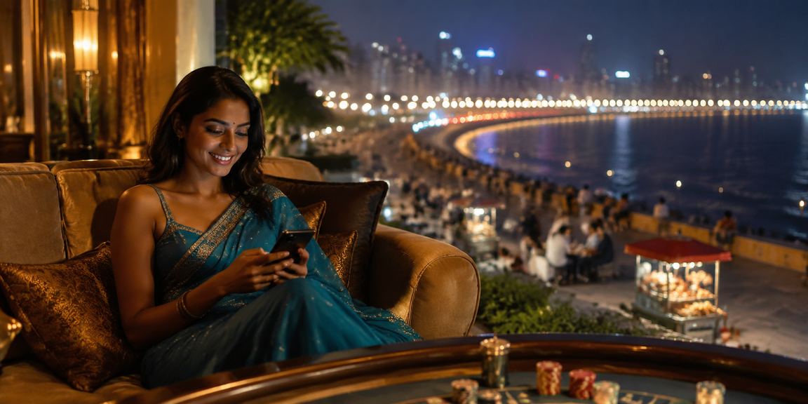 Mumbai players enjoying online baccarat games